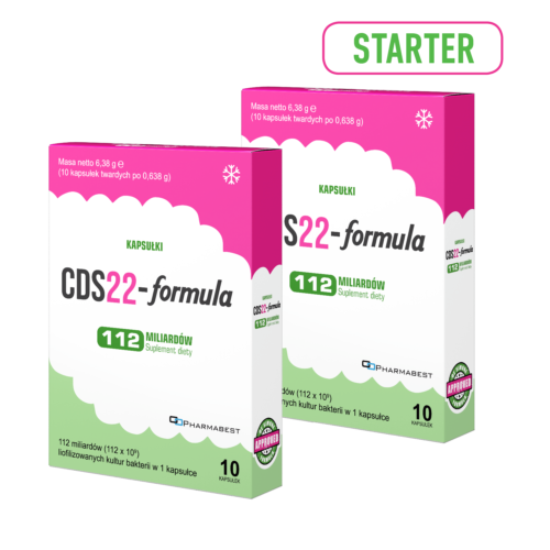 ZESTAW STARTOWY – CDS22-formula Kapsułki 112 mld 10 kapsułek