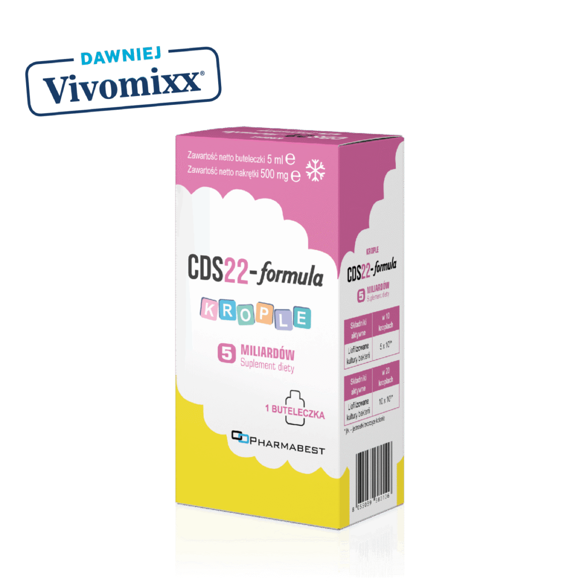 CDS22-formula Krople 5 mld (1 buteleczka)