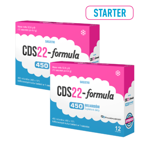 ZESTAW STARTOWY - CDS22-formula Saszetki 450 mld